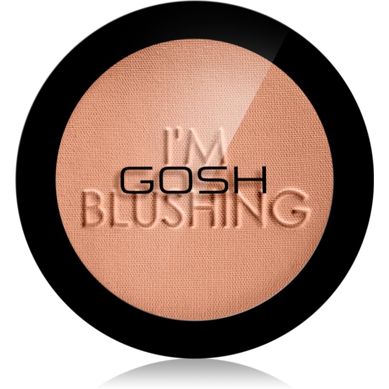 Фото - Пудра й рум'яна GOSH I'm Blushing pudrowy róż odcień 004 Crush 5,5 g 