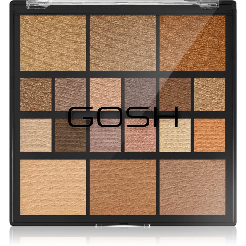 

Gosh Grab & Go палетка для обличчя та очей відтінок 001 Get Ready To Glow