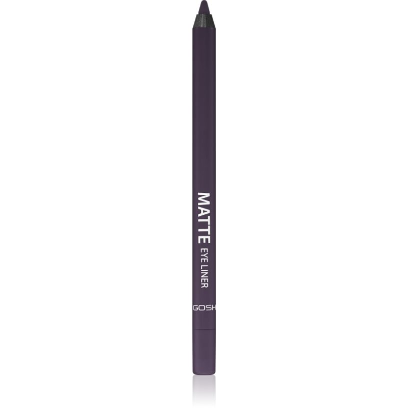 

Gosh Matte контурний олівець для очей з матуючим ефектом відтінок 010 Black Violet