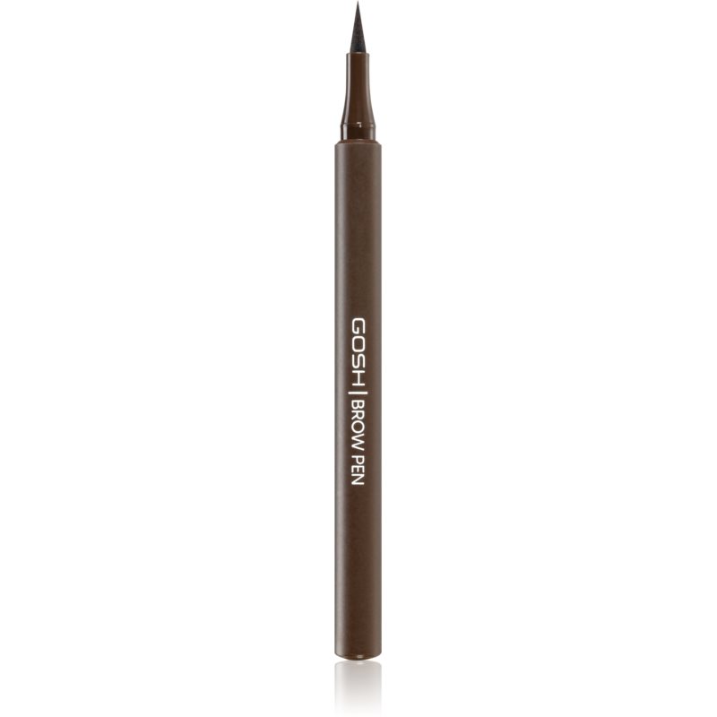 Gosh Brow Pen antakių flomasteris atspalvis Dark Brown 1,1 ml