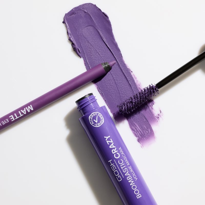 GOSH COPENHAGEN Boombastic řasenka pro objem a natočení řas odstín 006 Dusty Violet 13 ml (obrázek 3)