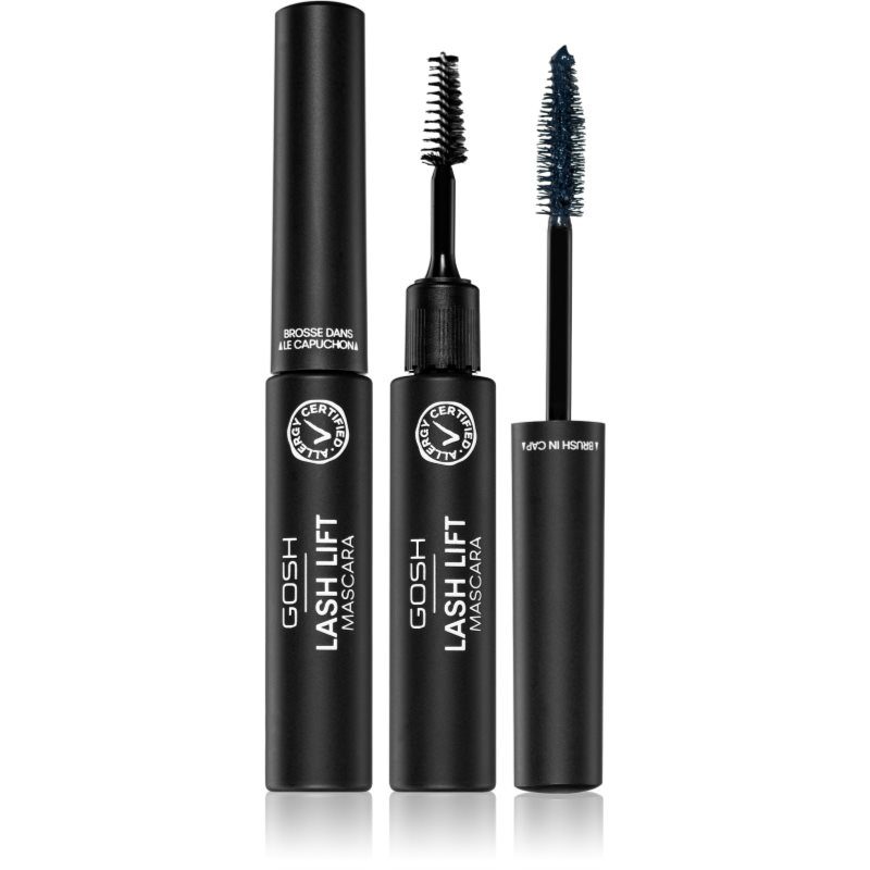 Gosh Lash Lift Curling And Separating Mascara With 2-in-1 Brush Shade 001 Extreme Black 6 Ml