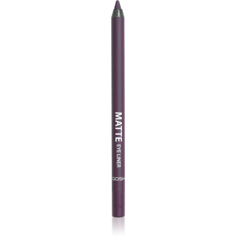 Gosh Matte ceruzka na oči s matným efektom odtieň 019 Dusty Violet 1.2 g