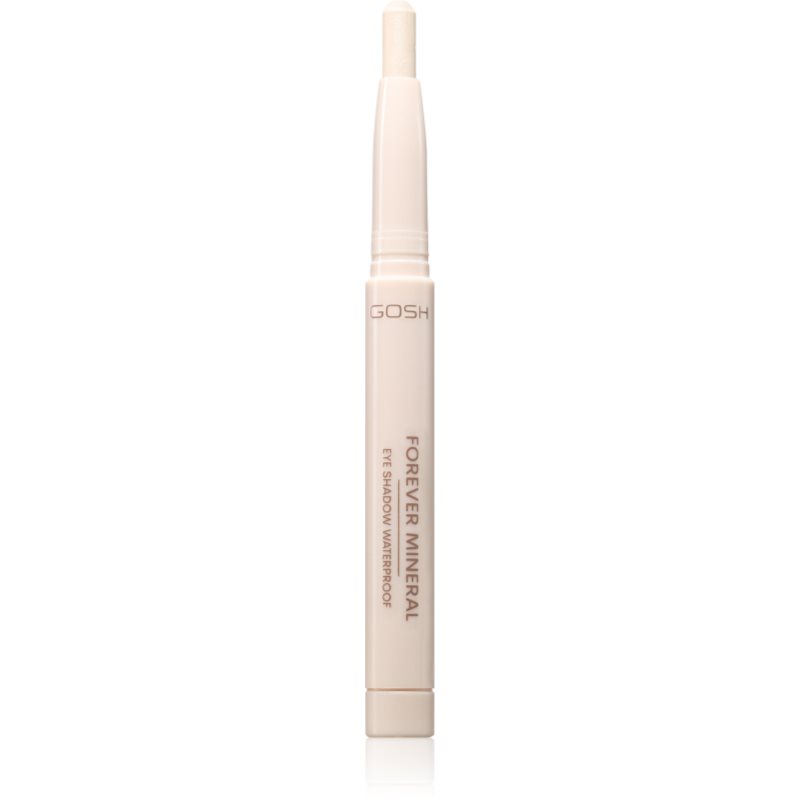 Gosh Forever Mineral Shimmer třpytivé oční stíny v tužce odstín 001 Pearly White 1.4 g