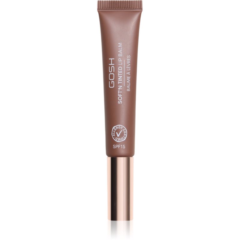 Gosh Soft`n Tinted tónující balzám na rty SPF 15 odstín 010 Espresso Martini 8 ml