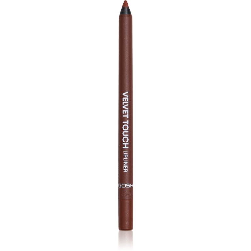 Gosh Velvet Touch voděodolná tužka na rty odstín 013 Americano 1.2 g