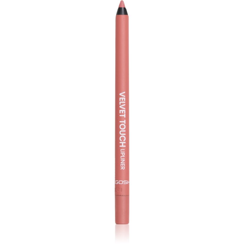 Gosh Velvet Touch voděodolná tužka na rty odstín 003 Lip Blush 1.2 g