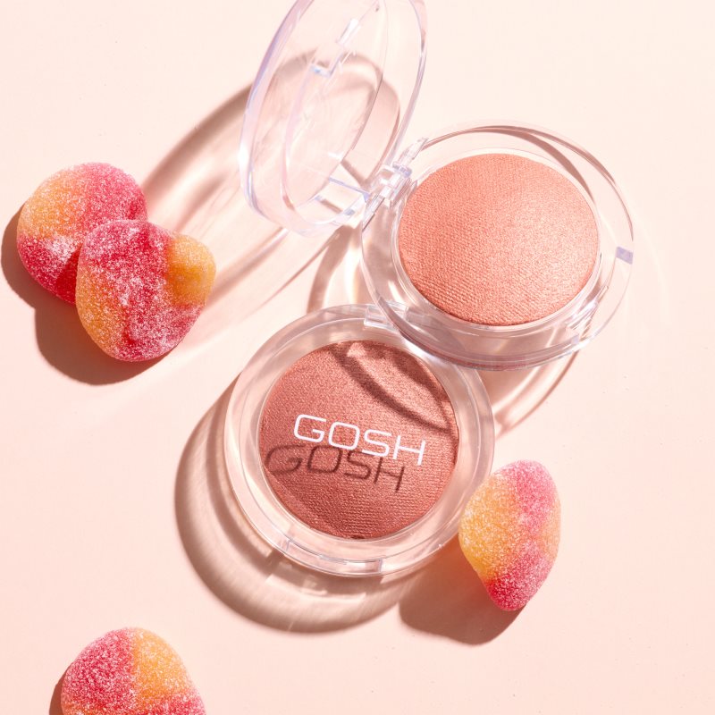 GOSH COPENHAGEN Baked To Blush dlouhotrvající tvářenka odstín 002 Sparkling Bellini 6.5 g (obrázek 5)