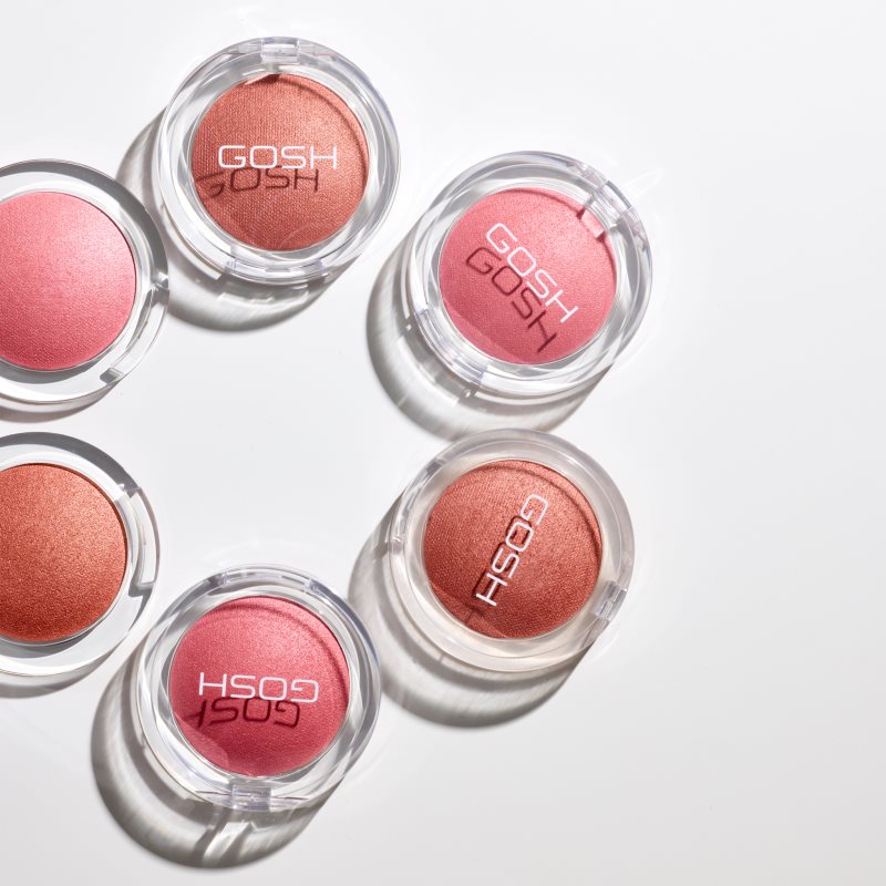 GOSH COPENHAGEN Baked To Blush dlouhotrvající tvářenka odstín 002 Sparkling Bellini 6.5 g (obrázek 6)
