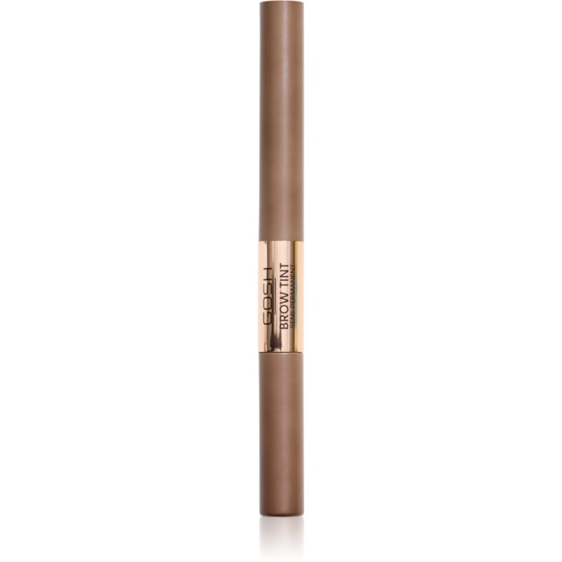 GOSH COPENHAGEN Brow Tint farba na obočie v aplikačnom pere odtieň 003 Grey Brown 2.9 g