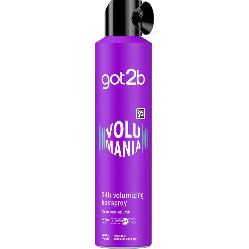 got2b Volumania lak na vlasy se silnou fixací pro dlouhotrvající objem 300 ml