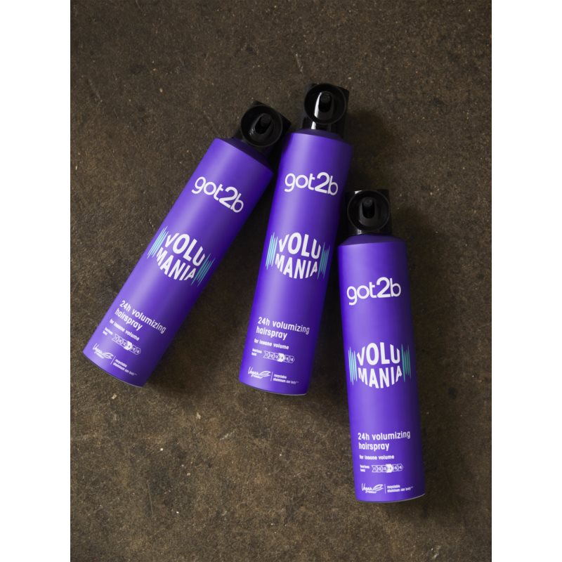 Got2b Volumania Strong-hold Hairspray For Long-lasting Volume 300 Ml