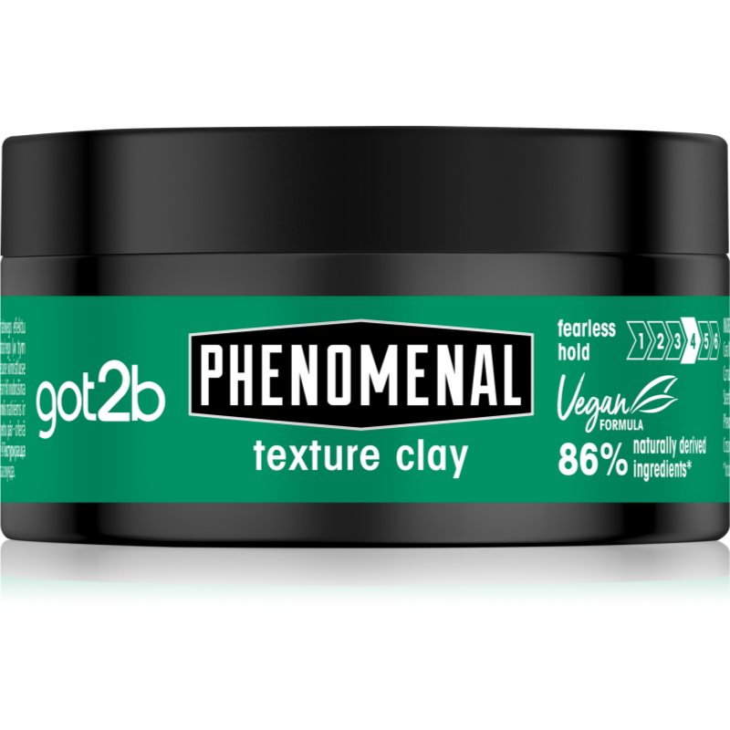 got2b Phenomenal matinio efekto plaukų vaškas fiksacijai ir formai palaikyti 100 ml