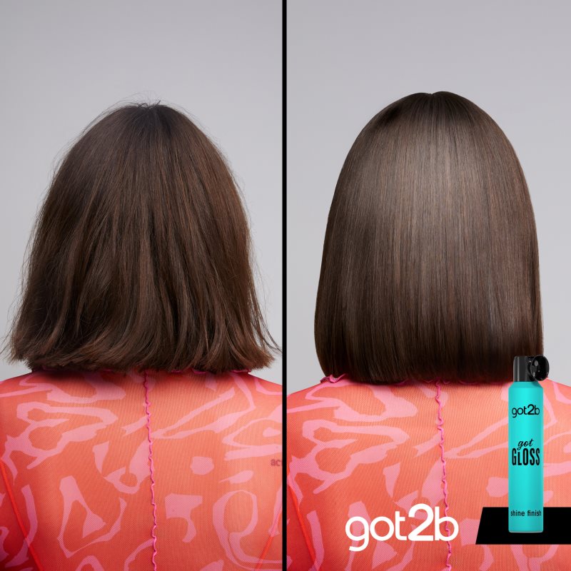 Got2b Got Gloss Shine Finish Heat Protection Hair Spray For Shiny And Soft Hair 200 Ml