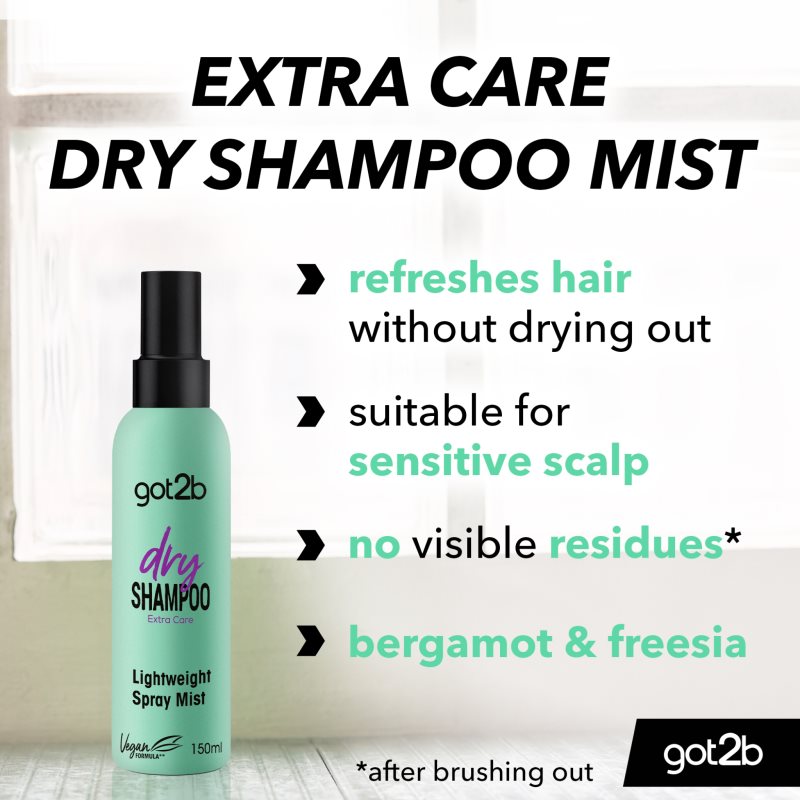 Got2b Fresh It Up Extra Care Shampoing Sec Doux Parfums Bergamot & Freesia 150 Ml