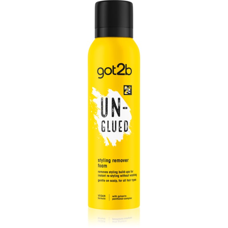 got2b Un-glued Styling Remover Foam Reinigungsschaum für das Haar 150 ml