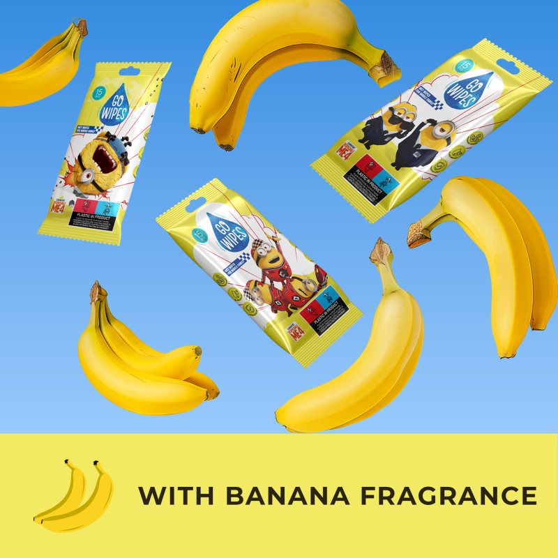 GoWipes Wet Wipes For Whole Family vlhčené čistiace obrúsky na ruky 15 ks