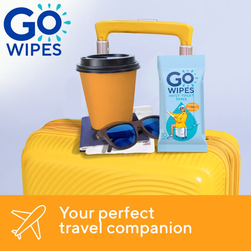GoWipes Comfort vlhčený toaletní papír 10 ks (obrázek 6)