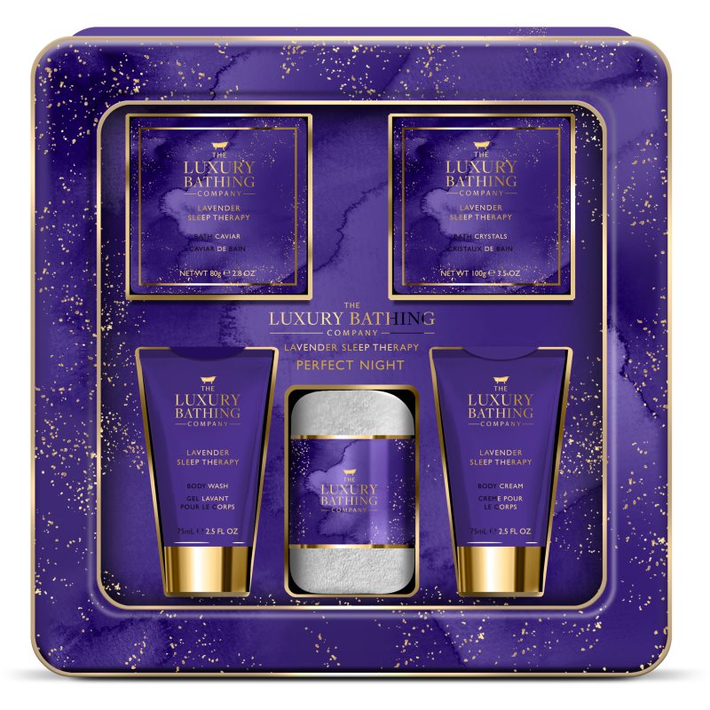 

Grace Cole Luxury Bathing Lavender Sleep Therapy подарунковий набір (для ванни)