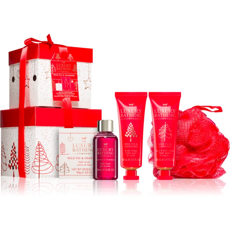 Grace Cole Luxury Bathing Wild Fig & Cranberry Gift Set (for The Body)