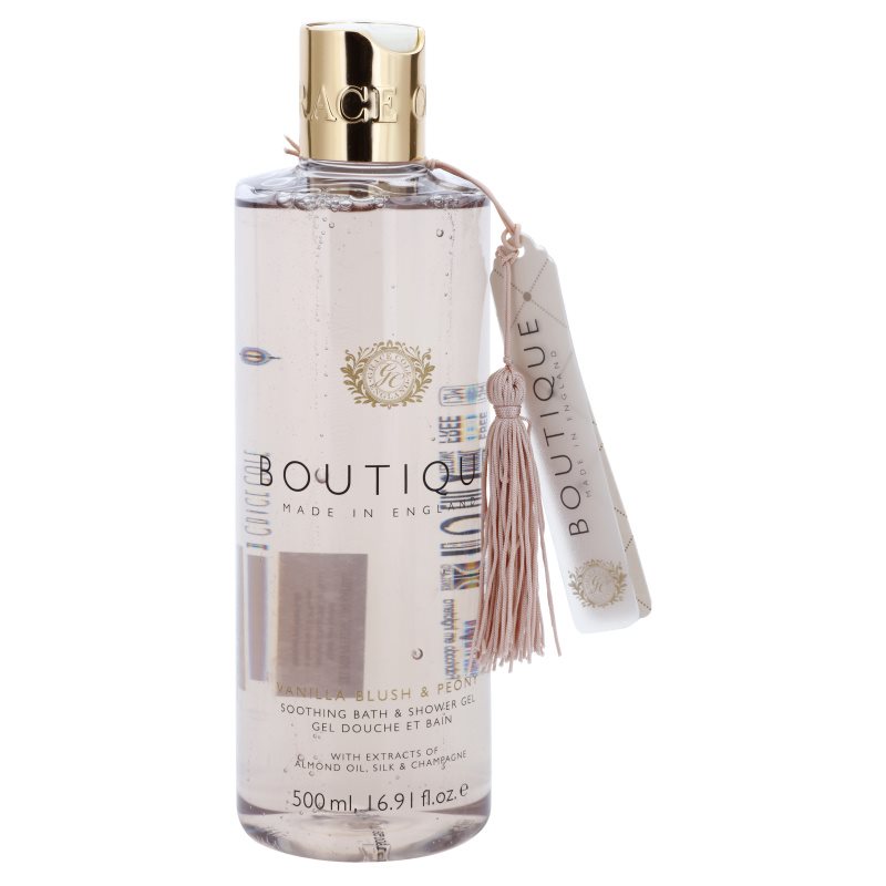 

Grace Cole Boutique Vanilla Blush & Peony заспокоюючий гель для душа і ванни