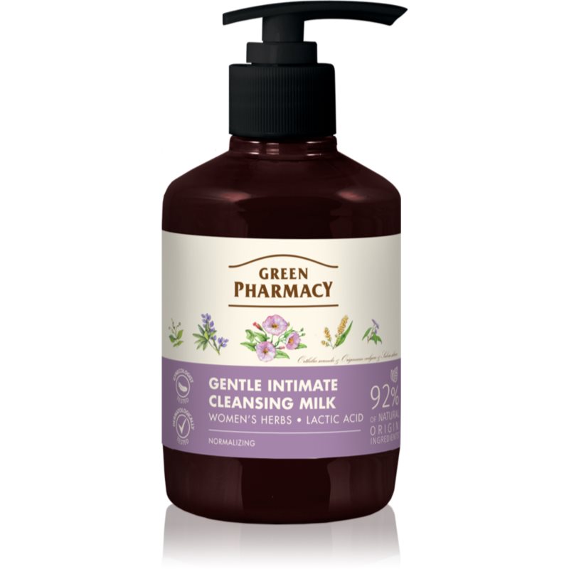 Green Pharmacy Women's Herbs mléko na intimní hygienu 370 ml