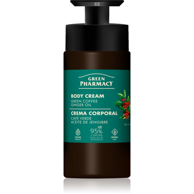 Green Pharmacy Green Coffee & Ginger Oil Kroppskräm 739 ml