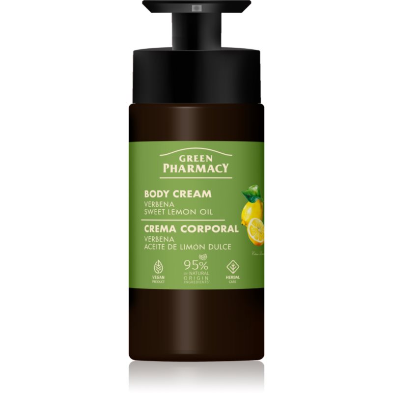 Green Pharmacy Verbena & Sweet Lemon Oil Kroppskräm 739 ml