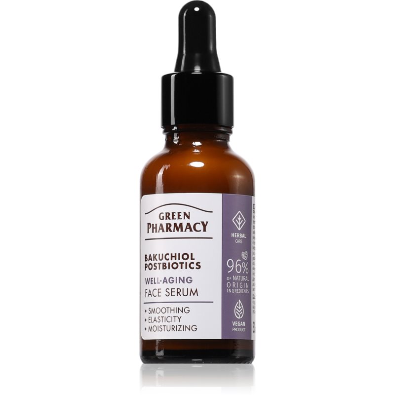 Green Pharmacy Bakuchiol & Postbiotics Serum sérum proti stárnutí pleti 30 ml