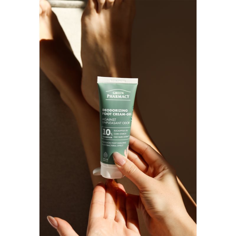 Green Pharmacy Foot Care Deodorizing Foot Cream-Gel Against Unpleasant Odor Gel-Creme für Füssen 75 ml (Bild 3)