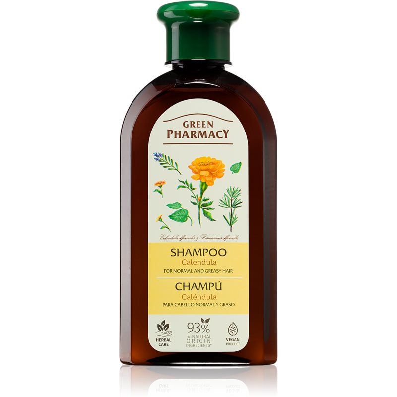Green Pharmacy Hair Care Calendula šampón pre normálne až mastné vlasy 350 ml