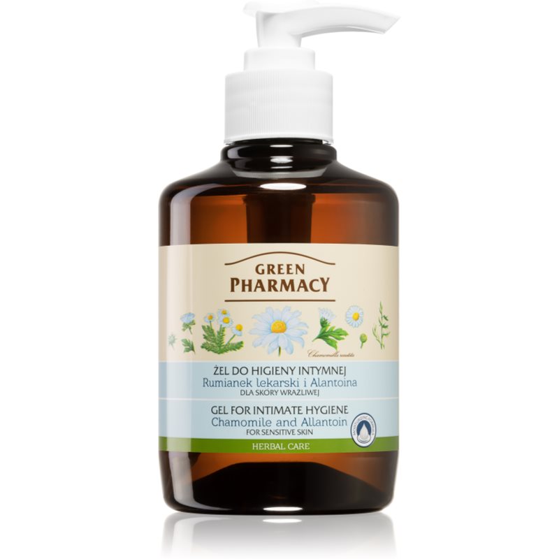 E-shop Green Pharmacy Body Care Chamomile & Allantoin gel na intimní hygienu pro citlivou pokožku 370 ml