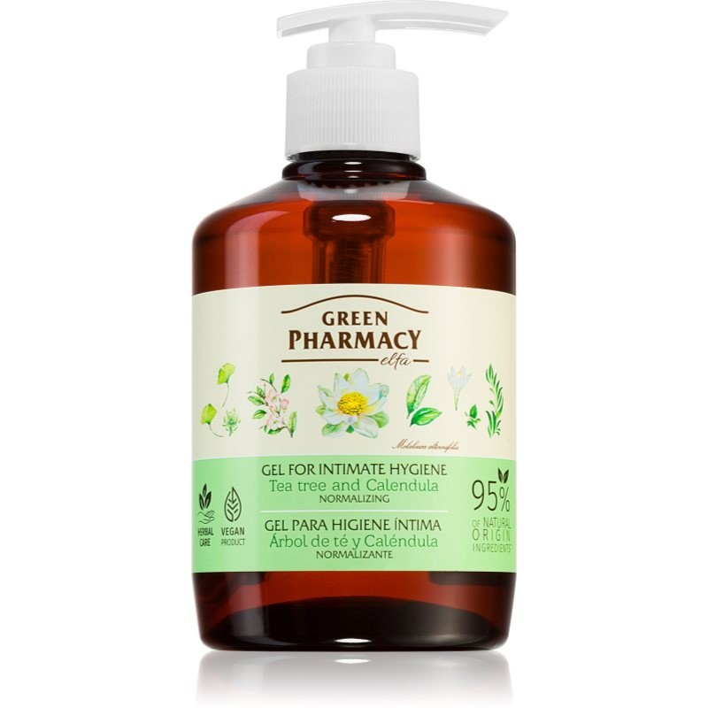 

Green Pharmacy Body Care Marigold & Tea Tree гель для інтимної гігієни