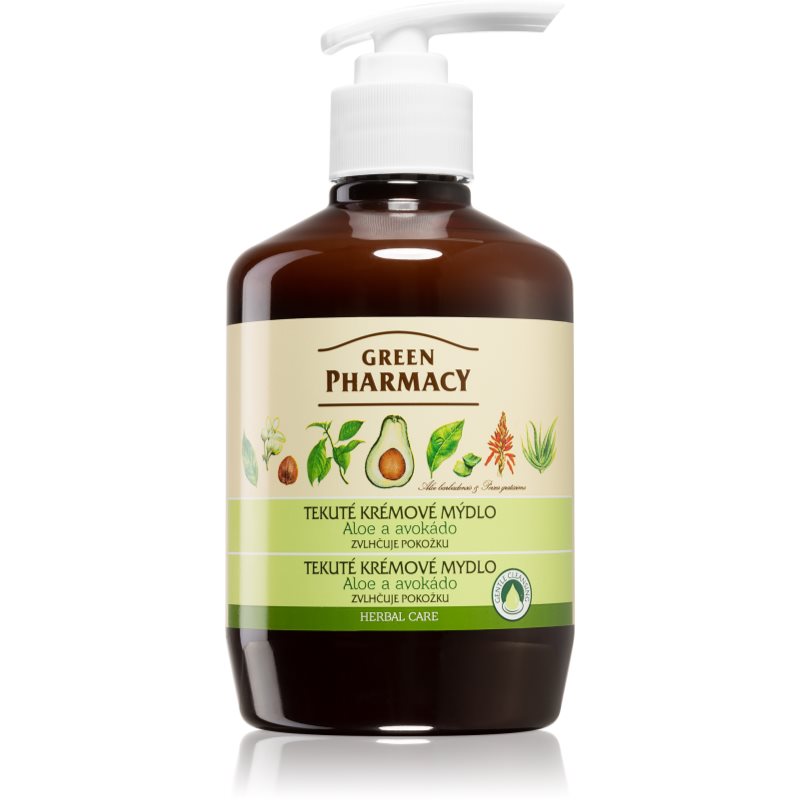 

Green Pharmacy Hand Care Aloe рідке мило 465 мл