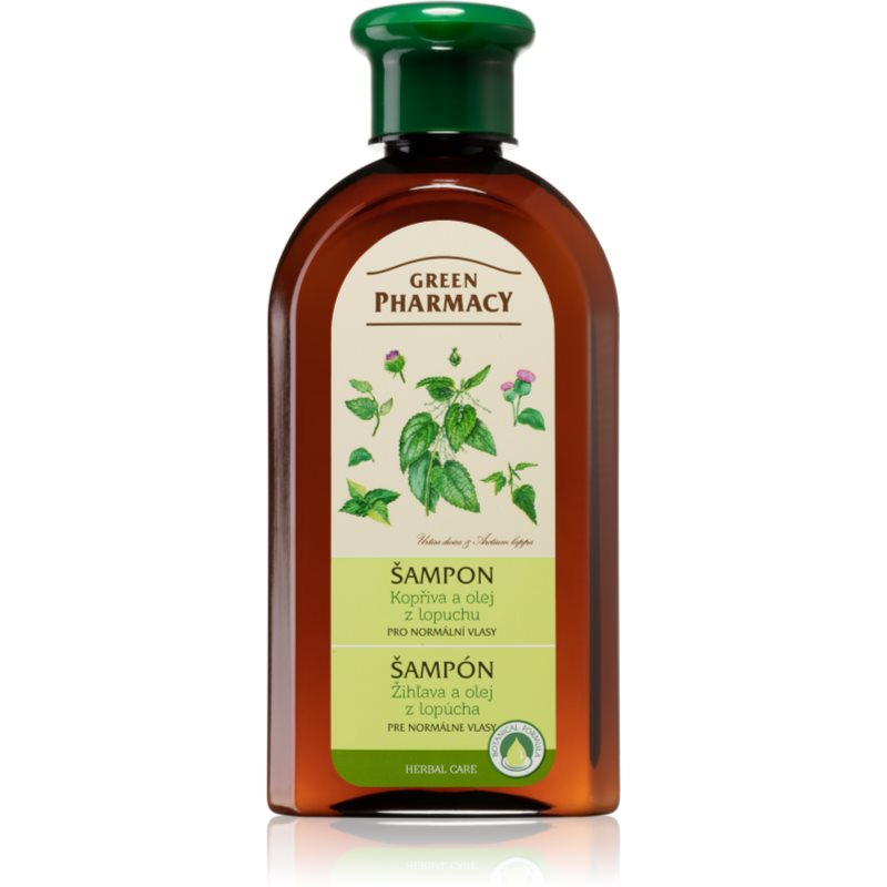 Green Pharmacy Hair Care Nettle Shampoo für normales Haar 350 ml
