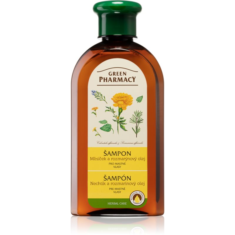 Green Pharmacy Hair Care Calendula šampūnas normaliems ir riebiems plaukams 350 ml