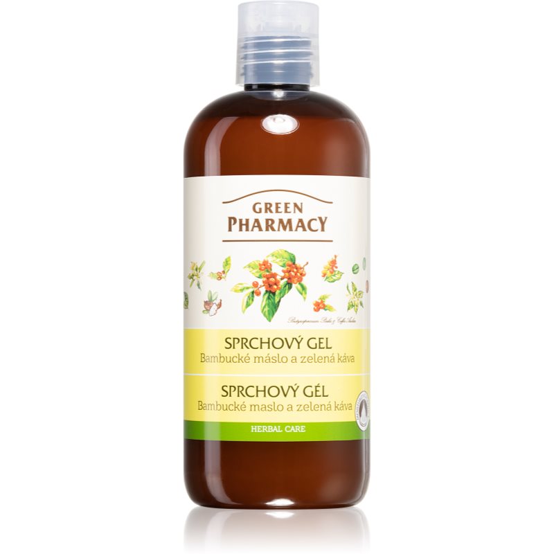 

Green Pharmacy Body Care Shea Butter & Green Coffee освіжаючий гель для душа