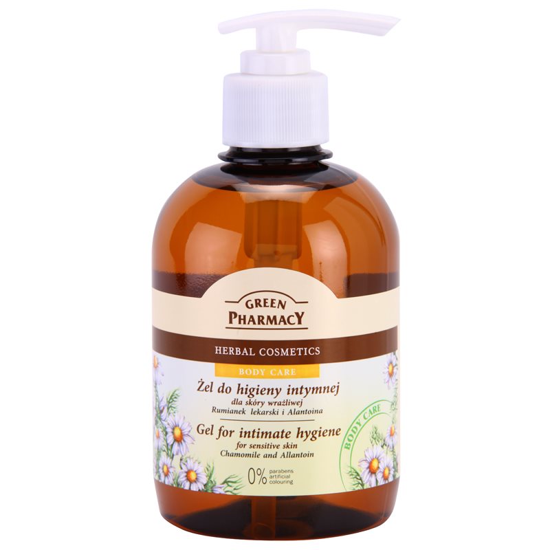 

Green Pharmacy Body Care Chamomile & Allantoin гель для інтимної гігієни для чутливої шкіри