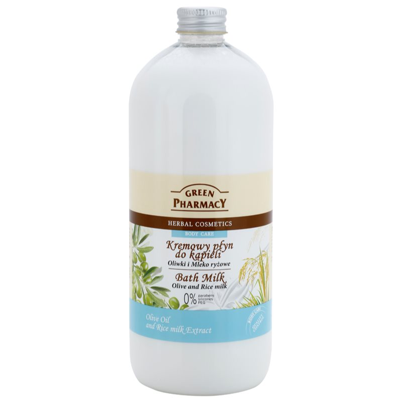 

Green Pharmacy Body Care Olive & Rice Milk молочко для ванни
