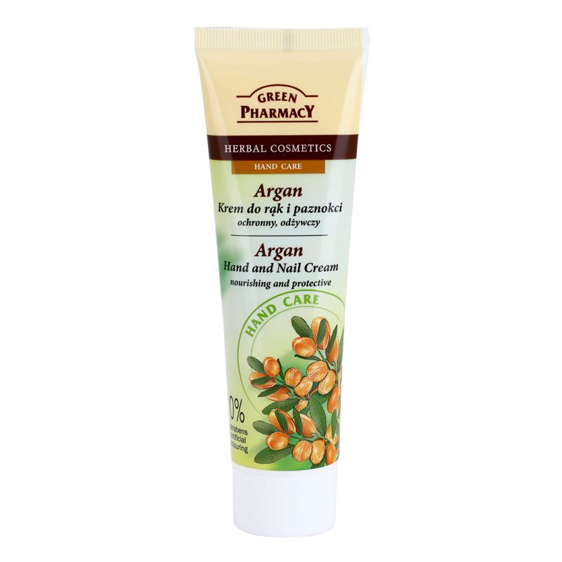 

Green Pharmacy Hand Care Argan поживний та захисний крем для рук та нігтів