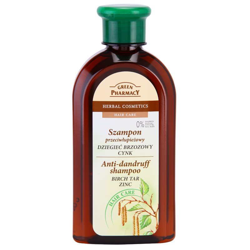 

Green Pharmacy Hair Care Birch Tar & Zinc шампунь проти лупи
