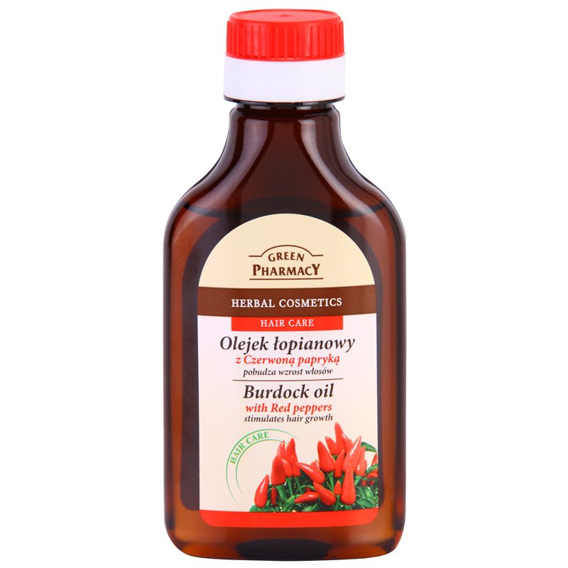 

Green Pharmacy Hair Care Red Peppers олія з екстрактом реп'яху для стимуляції росту волосся