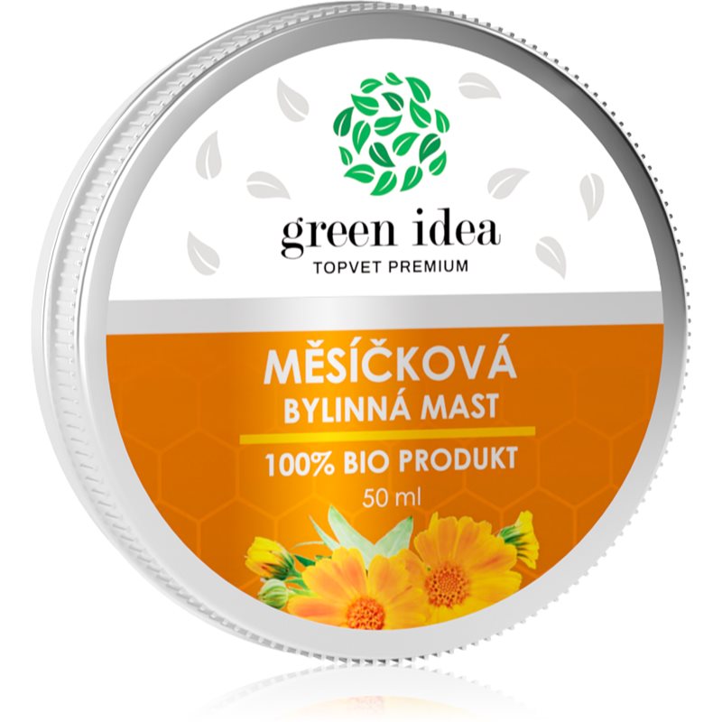 E-shop Green Idea Topvet Premium Měsíčková mast bylinná mast 50 ml