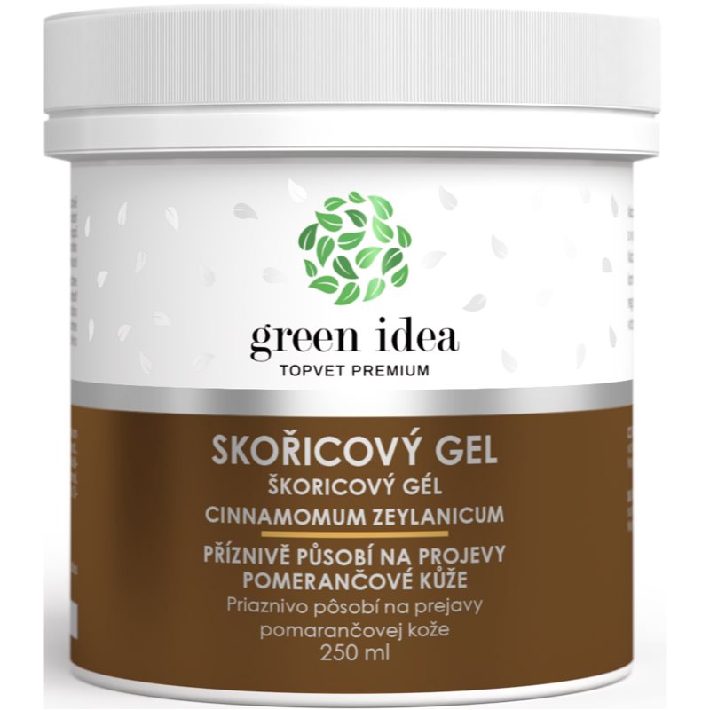 Green Idea Topvet Premium Skoricovy gel massage gel 250 ml
