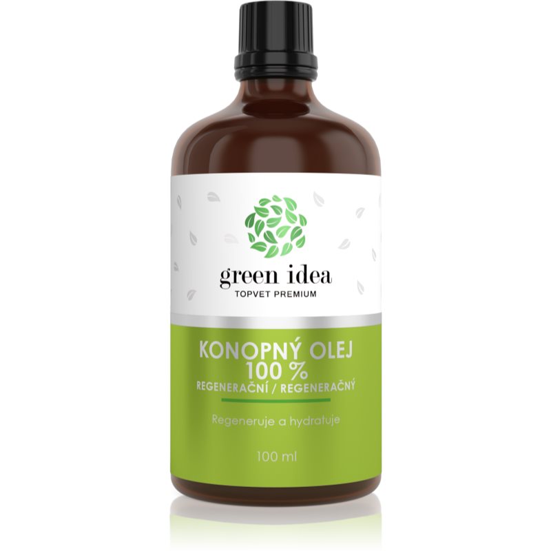 Green Idea Topvet Premium Hemp Oil 100% олійка для сухої та атопічної шкіри 100 мл
