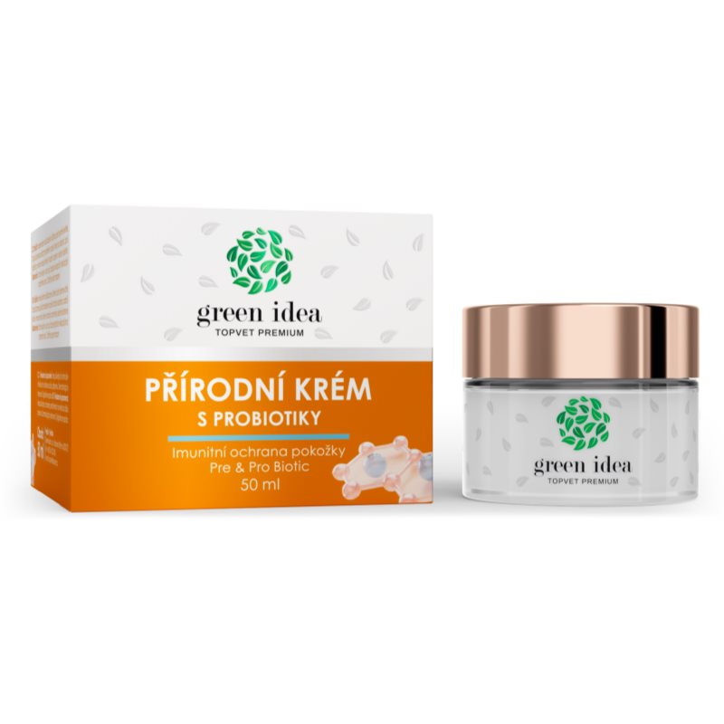Green Idea Topvet Premium Natural Cream With Probiotics Cream For Sensitive And Irritable Skin 50 Ml