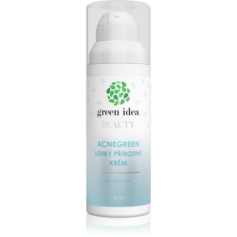 Green Idea Beauty Acnegreen lehký krém pro čistou a zdravou pleť 50 ml