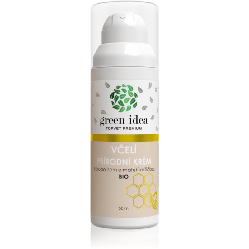 Green Idea Včelí prírodný krém krém pre zrelú pleť 50 ml