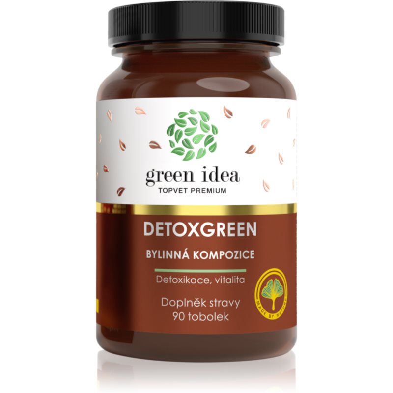 Green Idea Detoxgreen tobolky na podporu detoxikácie organizmu 90 cps