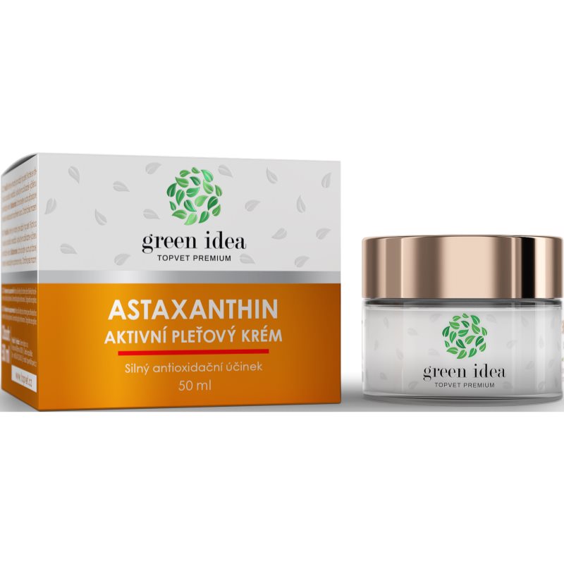 Green Idea Topvet Premium Astaxanthin поживний крем для шкіри обличчя для зрілої шкіри 50 мл